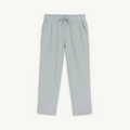 Relaxed Fit Linen Pants - Light Green