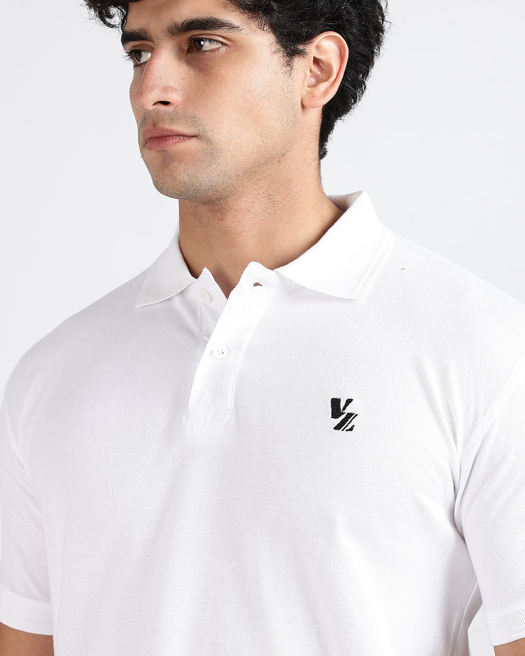 Tailored Fit Polo - White
