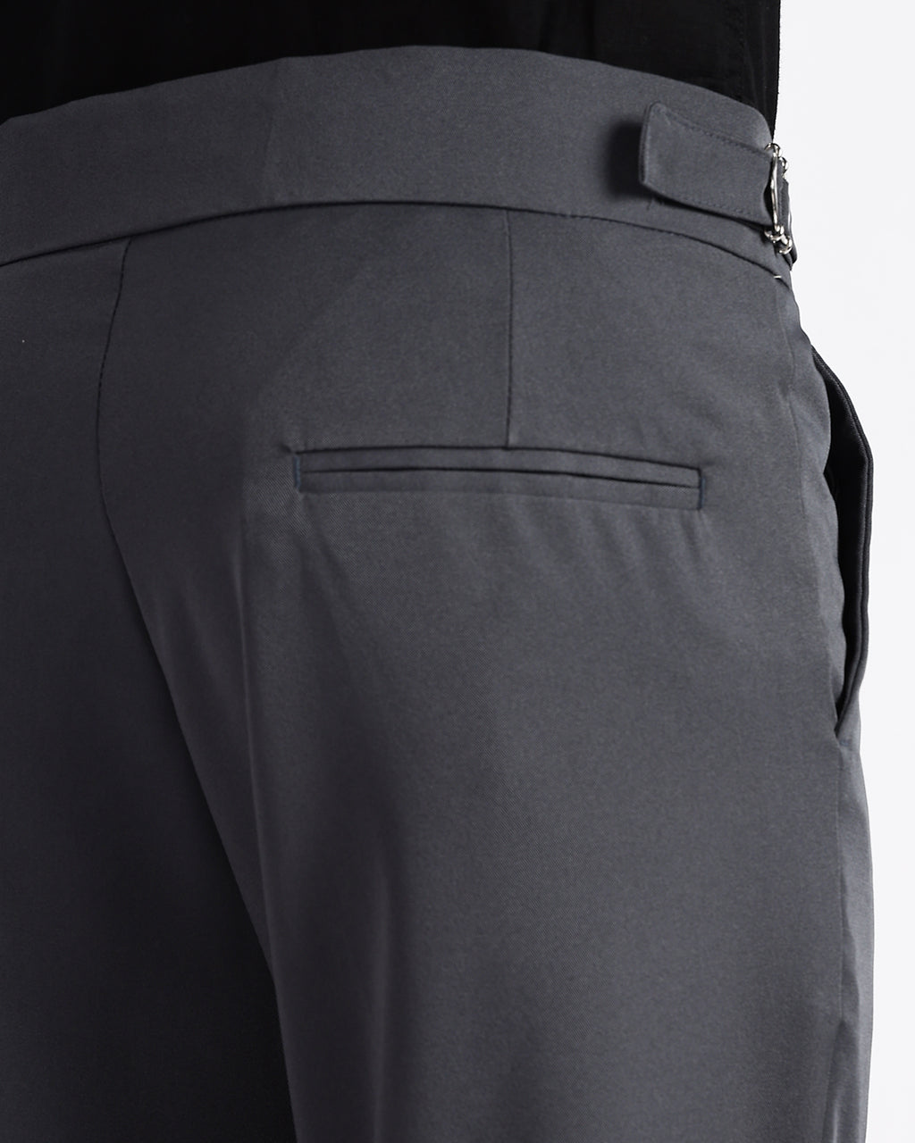 Tapered Fit Gurkha Pants - Charcoal