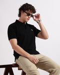 Tailored Fit Polo - Black