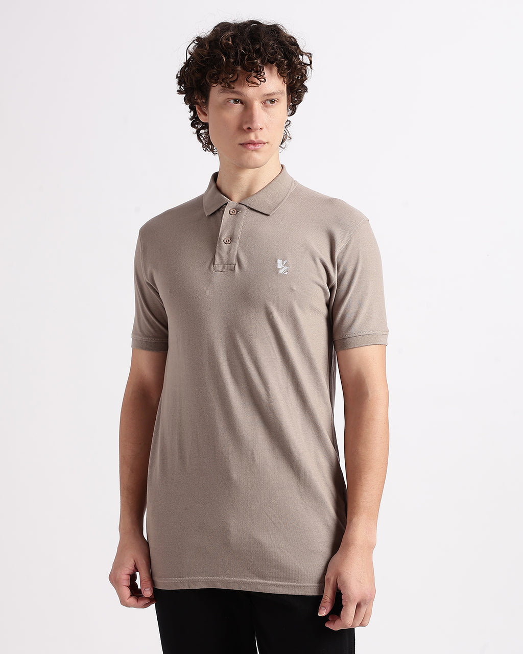 Tailored Fit Polo - Beige