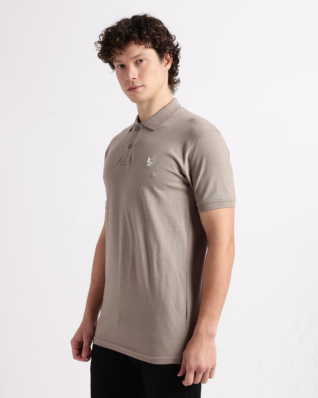 Tailored Fit Polo - Beige