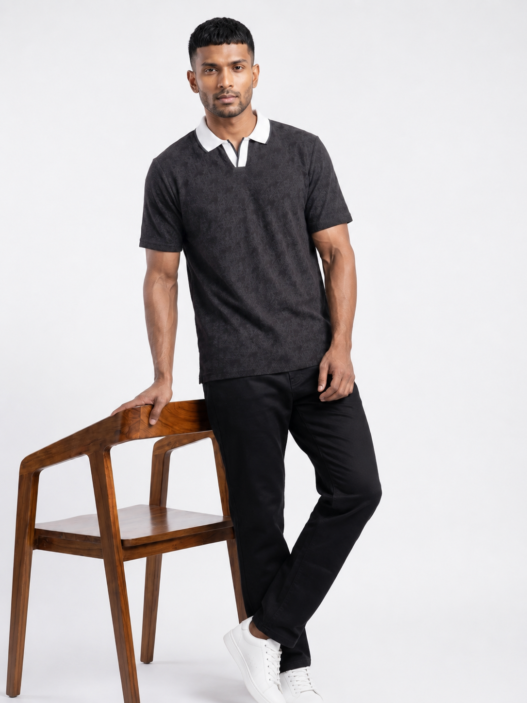 The Signature Polo - Charcoal