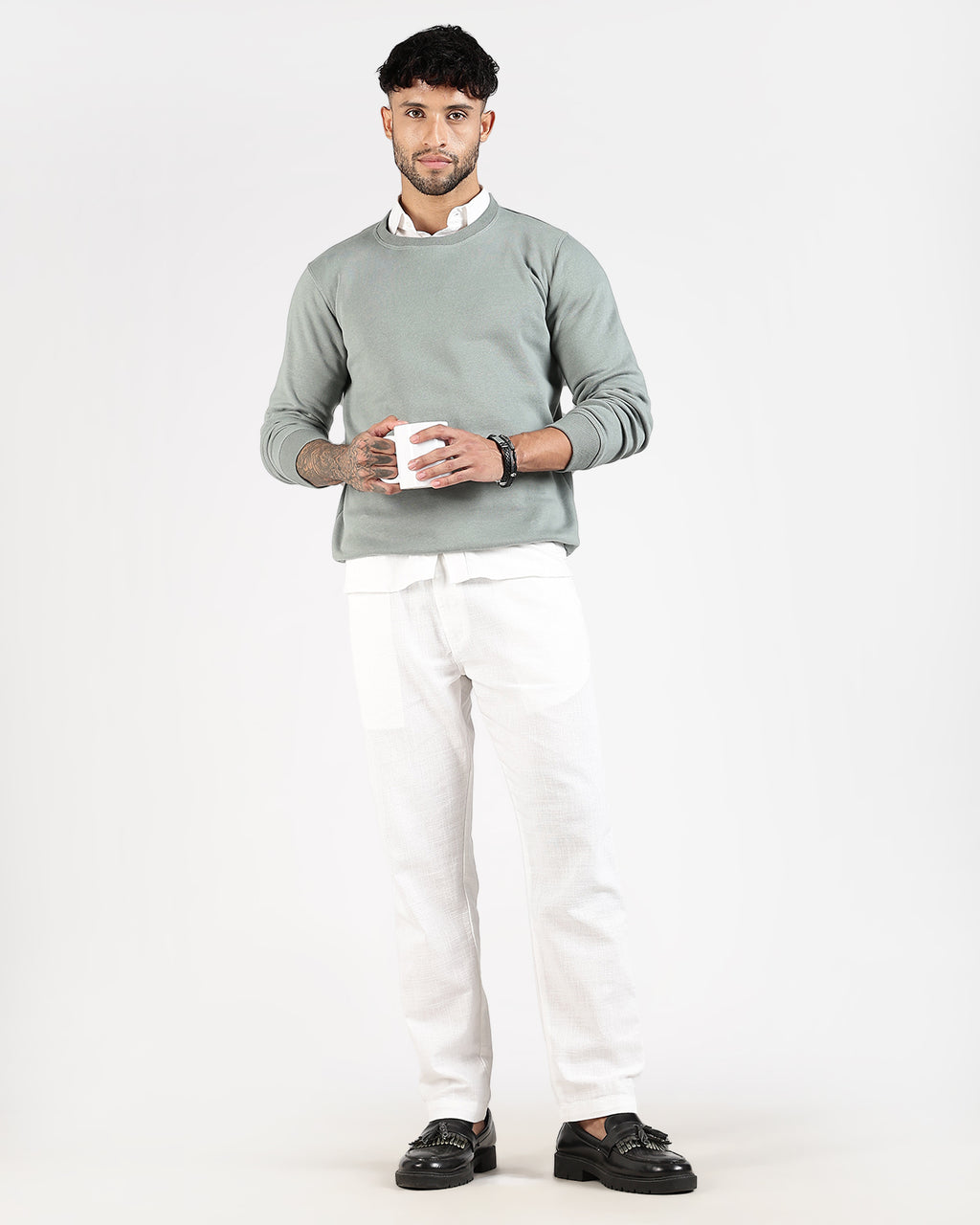 Relaxed Fit Sweatshirt - Tuscan Green