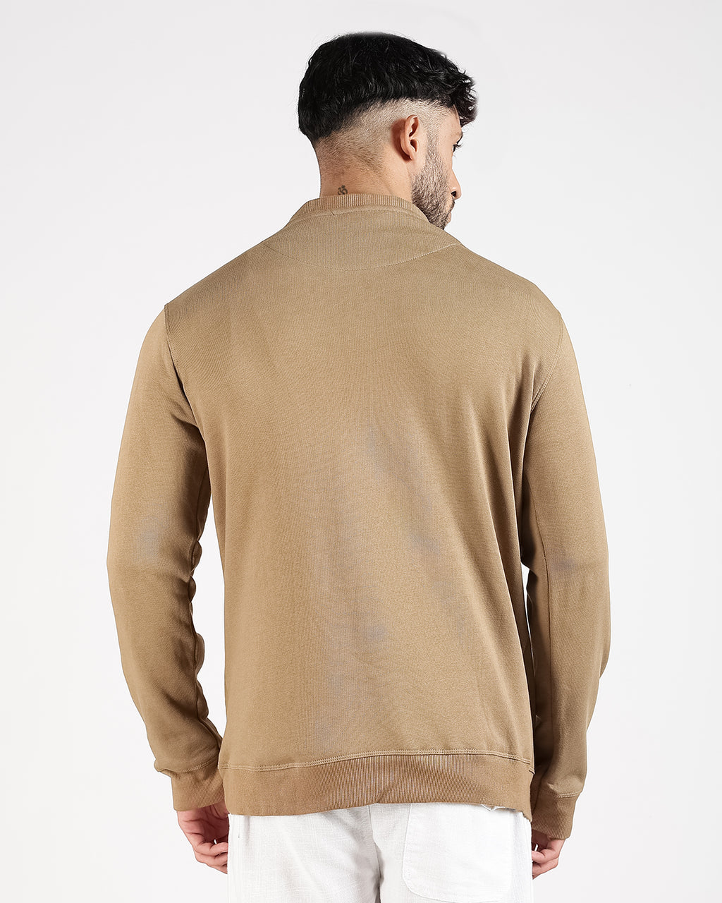 Relaxed Fit Sweatshirt - Khaki