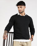 Relaxed Fit Sweatshirt - Black