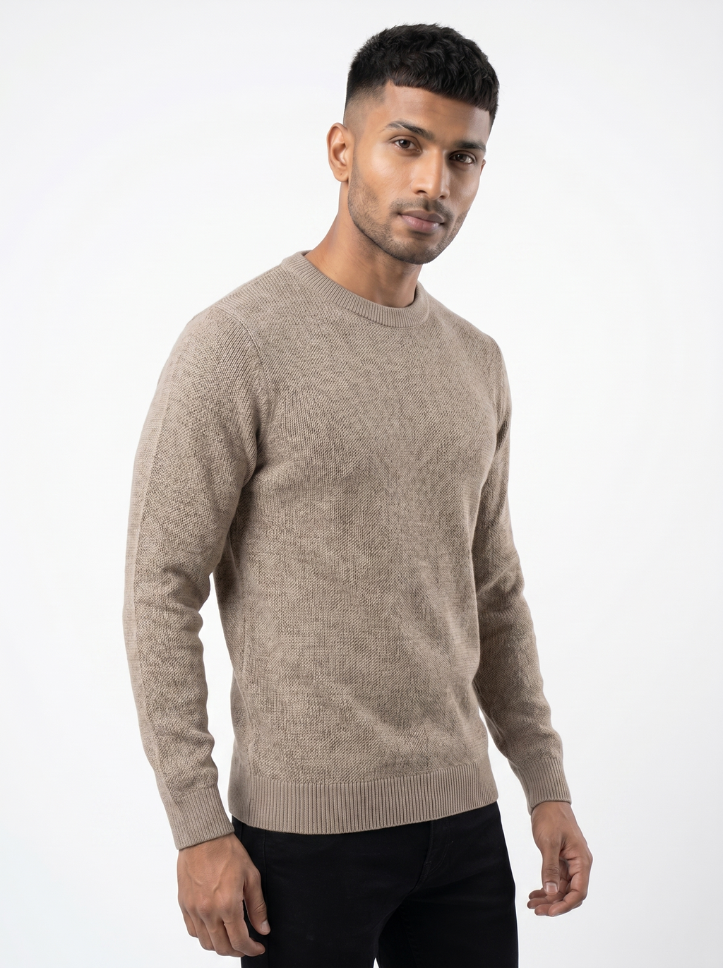 Relaxed Fit Sweatshirt - Beige