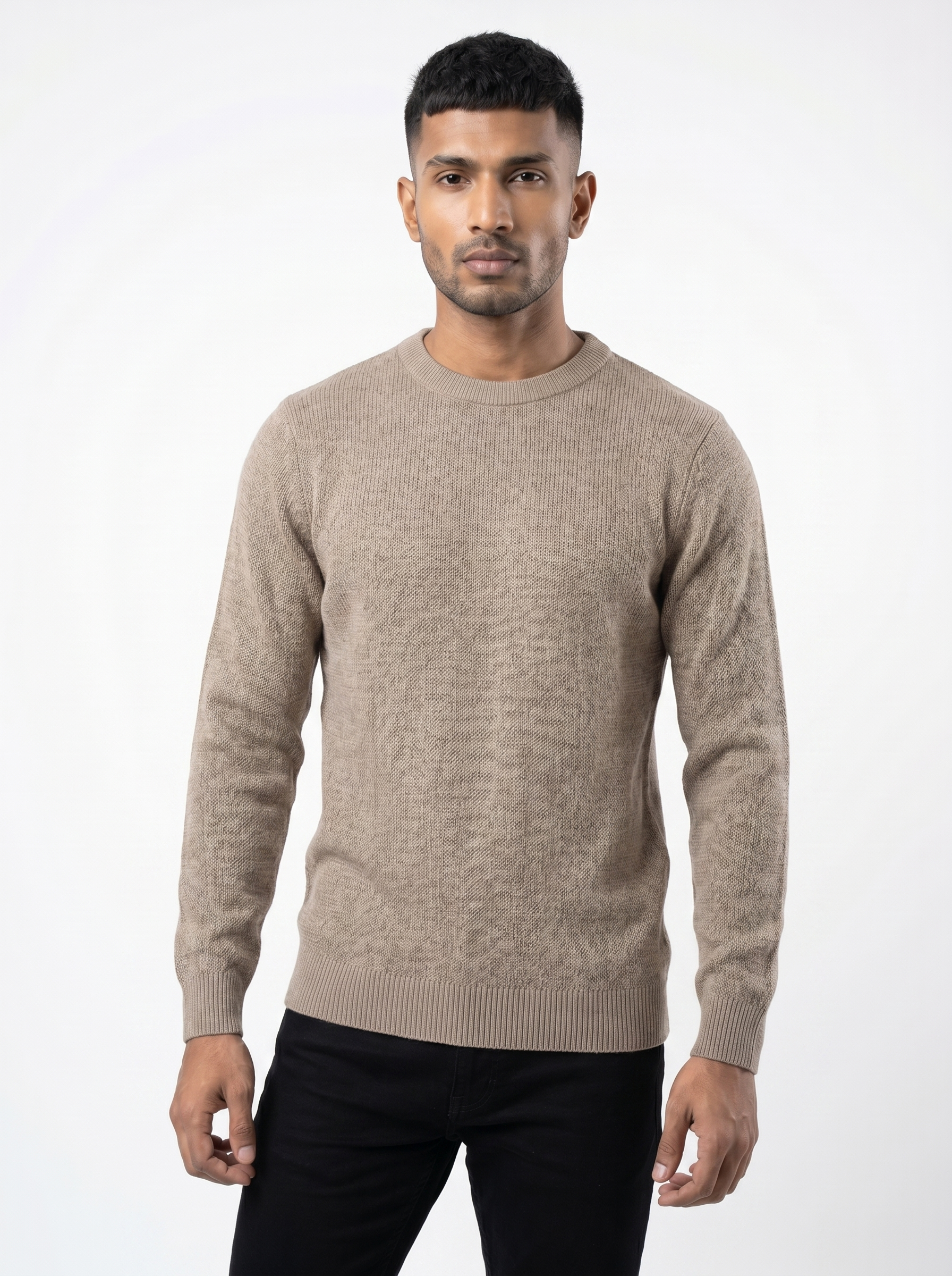 Relaxed Fit Sweatshirt - Beige