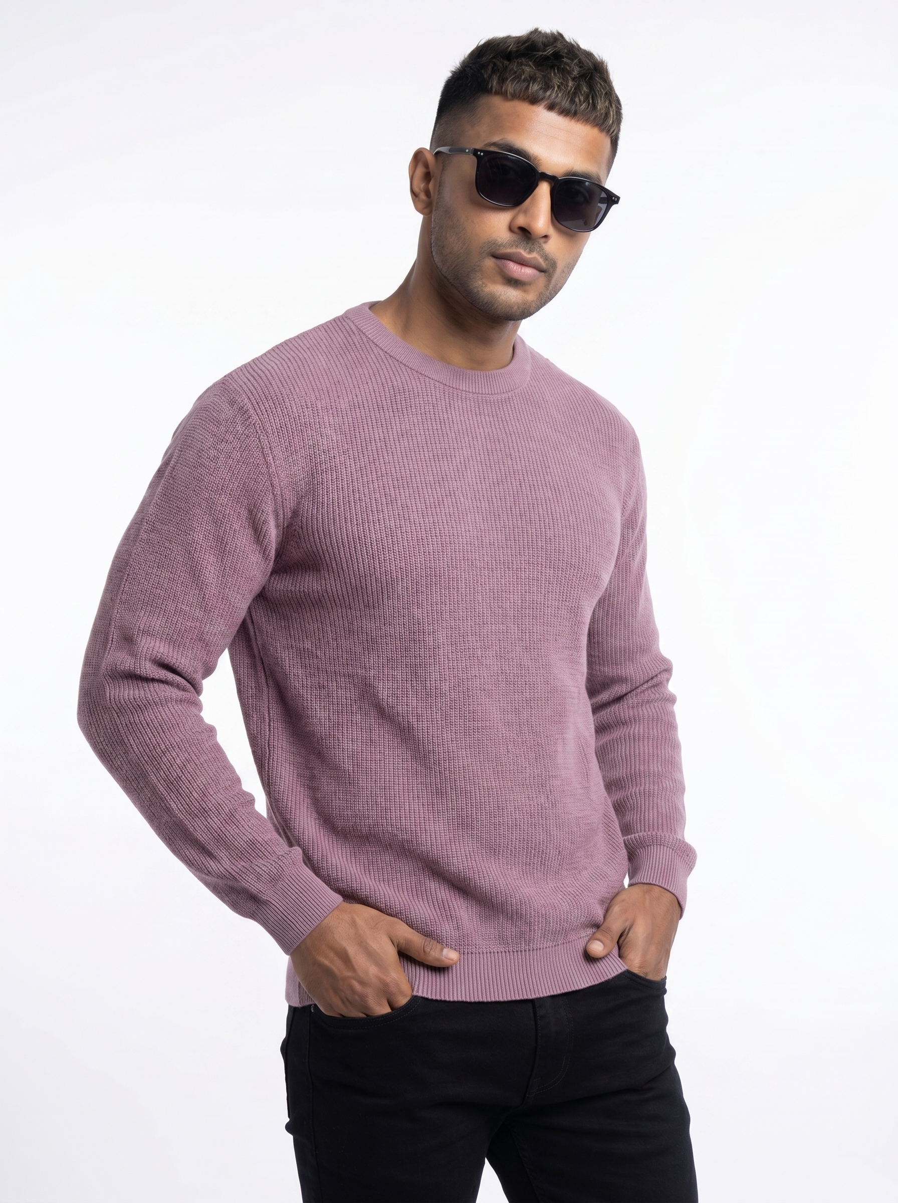 Relaxed Fit Sweatshirt - Lavender